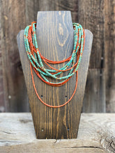 Load image into Gallery viewer, Mediterranean Coral Necklace N0747