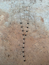 Load image into Gallery viewer, Black Onyx Lariat N0689