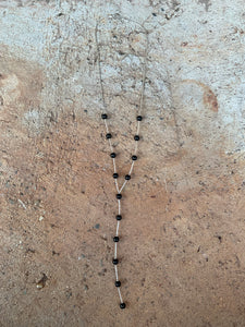 Black Onyx Lariat N0689