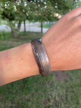 Load image into Gallery viewer, Vintage Sterling Silver Cuff (As Is)