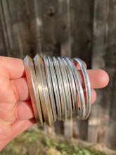 Load image into Gallery viewer, Simple Silver Cuff C0385