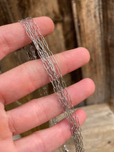 Load image into Gallery viewer, Dainty Silver Paperclip Chain N0805