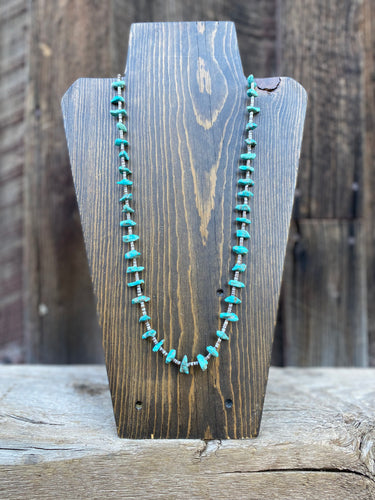 Vintage Turquoise Necklace N0742