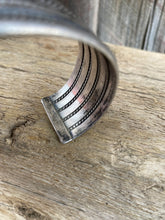 Load image into Gallery viewer, Vintage Silver Cuff C0237