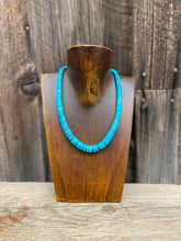 Load image into Gallery viewer, Vintage Rolled Turquoise Necklace