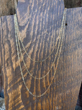 Load image into Gallery viewer, Gold Filled Petite Paperclip Chain N0553