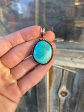 Load image into Gallery viewer, Tyrone Turquoise Pendant P0664