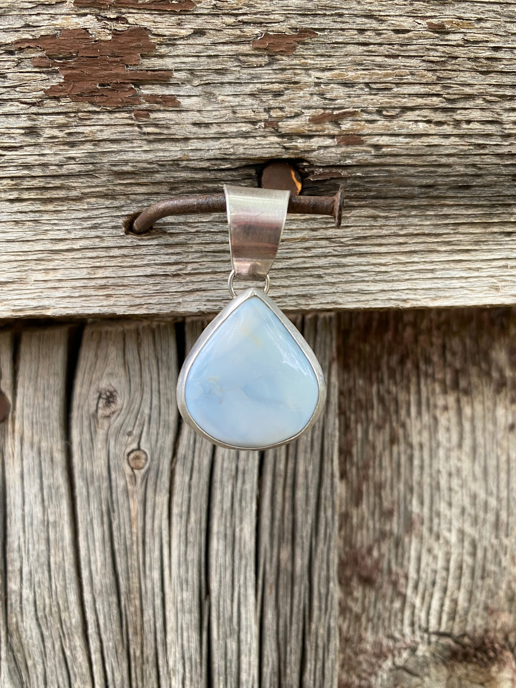Blue Opal Pendant P0659