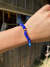 Load image into Gallery viewer, Lapis Stretchy Bracelet C0474
