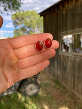 Load image into Gallery viewer, Carnelian Earrings E0331
