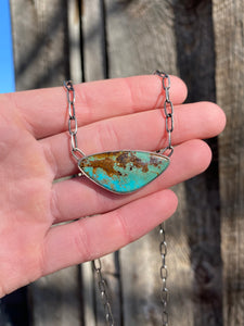 Turquoise Bar Necklace N0626