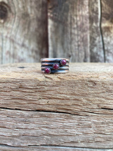 Purple Wide Band Ring R0387