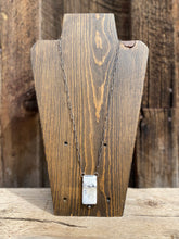 Load image into Gallery viewer, White Buffalo Bar Necklace N0829