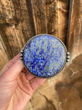 Load image into Gallery viewer, Vintage Sterling Lapis Buckle