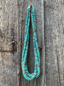 Graduated Turquoise Necklace N0648