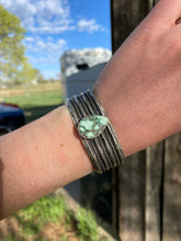 Load image into Gallery viewer, Angel Wing Variscite Cuff C0451