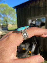 Load image into Gallery viewer, Mina Maria Turquoise Ring Size 8 1/4 R0422